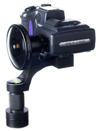 Rotador Nikon CoolPix 995 en iPIX !