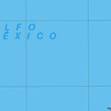 Este mapa muestra el Golfo de Mexico.