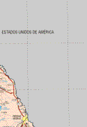 Este mapa muestra las ciudades de Jiménez, Piedras Negras, Palmira. Ademas de las poblaciones (pueblos) de El Moral, Paso las Mulas, El Papalote.