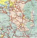 Este mapa muestra las ciudades de Xico, Chalco de Díaz Covarrubias, Ixtapaluca, San Pablo Atlazalpan, Cocotitlan, Temamatla, Tlamanalco Velásquez, San Juan Alzacualoya, Tenange del Aire, Amecameca de Juárez, Juchitepec de Mariano Rivapalacio, Zumba de Alzate, Tepetlixta, Atlauta de Victoria. Ademas de las poblaciones (pueblos) de San Marco Huixtoco, San Gregorio Cuatzingo, Miraflores, Pueblo Nuevo, Santo Tomas, Zentlalpan, Ayapango de Gabriel Ranchos Millán, Tlallecahuacan, El Salto, Pahuacan, Huhuecalco, Nexapa, San Matias Cujingo, Tehuixtitlan, Ozumba, Cucuetlilla, San Juan Tepecoculco, San Andrés Tlalamac, Ecatzingo de Hidalgo, Tlacotompa.