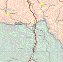 Este mapa muestra las poblaciones de Tizapotla, Nexpa. Ademas de los pueblos y poblados de Pueblo Viejo, Los Elotes, Huixastla, Coaxitlan, Chimalacatla.