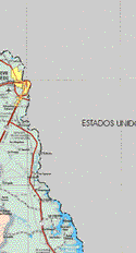 Este mapa muestra los pueblos de Cristales, El Encino, Aquiles Serdan, San Rafael de las Tortillas, Espalas.
