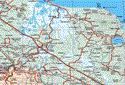Este mapa muestra las poblaciones de San Juan Bautista Ixtepec, Loma Bonita. Ademas de los pueblos y poblados de Benemérito Juárez, Camelia Roja, Mata de Caña, La Mina, Arroyo Metate.