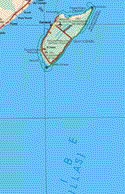 Este mapa muestra las ciudades de Cozumel.Ademas de las poblaciones de Playa del Carmen, Puerto Aventuras, X-Caret, Punta Venado, Paamul, Xpuha, El Cedral.