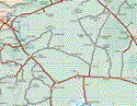 Este mapa muestra las poblaciones de Santa Rosa, Kambul, Esperanza, Xpenchil.